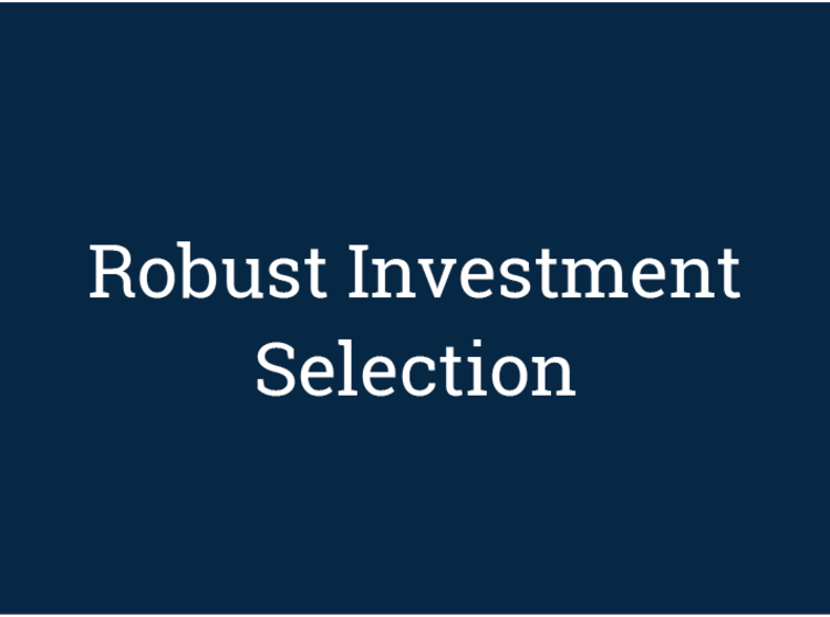 Robust Investment Selection